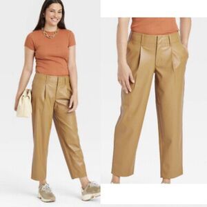 a. new day Faux Leather Pants